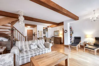 Image de Duplex Ă Saint-Gervais, 4 chambres, 8 pers, parking et WiFi