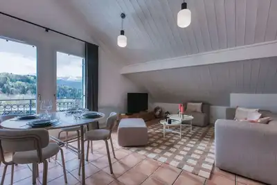 Image de Appartement central 3 chambres, balcon, WiFi, Saint-Gervais