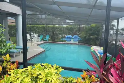 Image de Gulfview Villa - waterfront, spacious, 5 bed, heated pool, direct gulf access