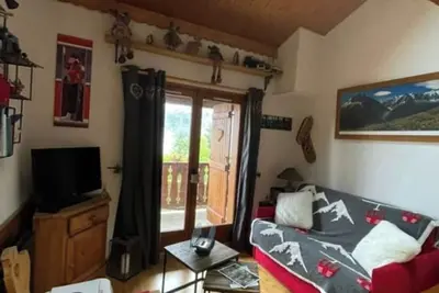 Image de Appartement à la montagne. \nVue sur le Mont-blanc. \nProche des télécabines.