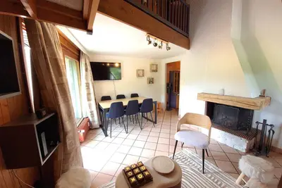 Image de Appartement T3 à La Clusaz, proche pistes, parking et Wi-Fi, pour 6 personnes