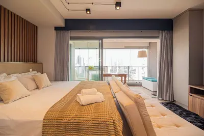 Image de Nude - Famous Apartment in Habitarte Brooklin for 3 people