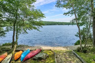 Image de Summer cabin w/ Private Beach in Big Bass Lake resort community