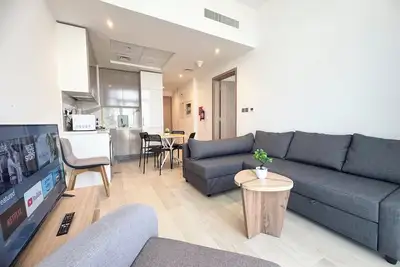 Image de Charming 1-bedroom apartment in brilliant Dubai with Ac, WiFi