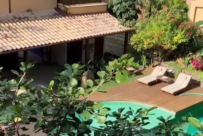 Image de Curral beach house in Ilhabela, with a country atmosphere and lots of comfort.