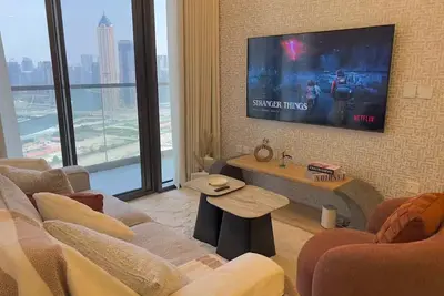 Image de 2-bedroom apartment in fabulous Dubai with fitness room, Ac, WiFi