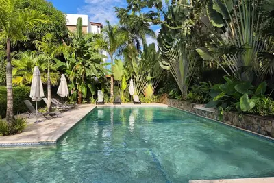 Image de Duplex 3 ch avec piscine à Las Terrenas – Plage Punta Popy & centre à pied