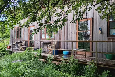 Image de Peaceful cottage with view near fjord.