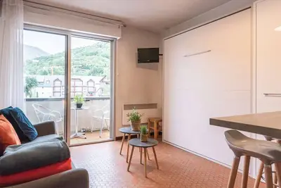 Image de Charmant Studio Cabine 4 Pers. avec Balcon, proche Centre et Thermes à Saint-Lary-Soulan