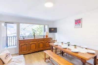 Image de Duplex 9 pers, Saint Lary Village, proche thermes et télécabine, parking et casier à ski