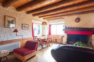 Image de Grange authentique à Saint-Lary-Soulan - 5 couchages, cheminée, casier à skis