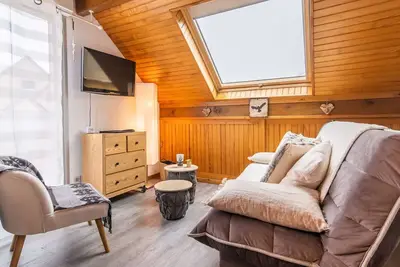 Image de Duplex charmant proche centre et téléphérique avec parking et casier à skis