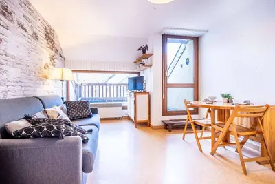 Image de Appartement T2 cosy pour 4 pers, centre Saint-Lary, proche téléphérique, balcon ouest, animaux acceptés