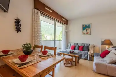 Image de Appartement confortable 4 pers, 2 chambres, parking, proche centre Saint Lary