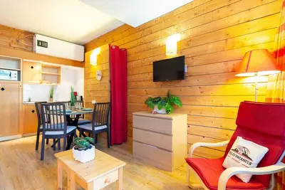 Image de Appartement rénové avec sauna, piscine, et parking à Saint Lary Village - 4 pers