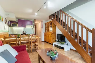Image de Appartement duplex Saint-Lary 6 pers, 2 ch, mezzanine, balcon