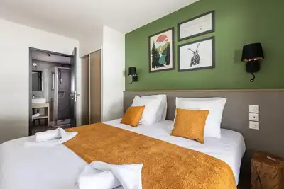 Image de Wifi, piscine, sauna, hammam, balcon, télévision, casier à ski, 44-53m², Serre Chevalier