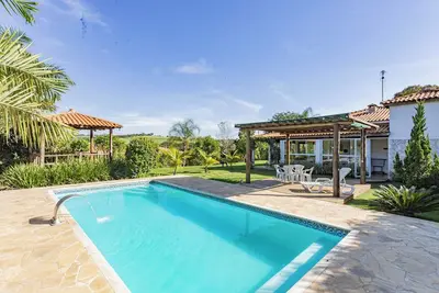 Image de Casa de Campo c/ Piscina e Wi-Fi em Gramadinho