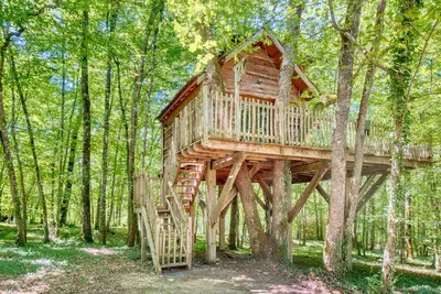 Image de Cabine \"Amicie\" avec terrasse privée, jardin partagé et balcon