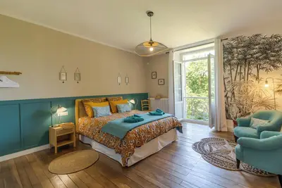 Image de Chambre \"Exotique\" avec terrasse partagée, jardin partagé et Wi-Fi