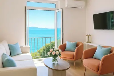 Image de Sea view apartment Rijeka-free parking-6 people