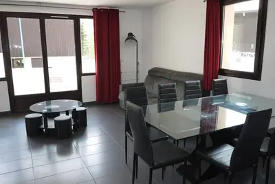 Image de Duplex spacieux 6/8 personne a côté des pistes