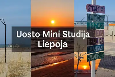 Image de Studio confortable à Liepāja en bord de mer