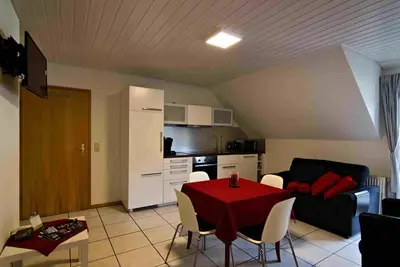 Image de Appartement \"Sternenhimmel\" avec vue sur les montagnes, jardin partagé et Wi-Fi