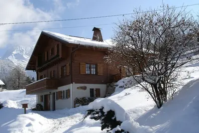 Image de Chalet individuel chalet les pastourelles, vue sur massif du mont blanc