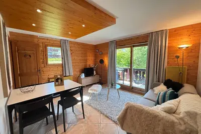 Image de Appartement 3 pièces pour 4 personnes à Méribel, proche des pistes, terrasse, parking, Wifi