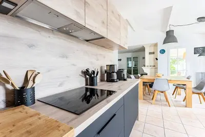 Image de Maison de plain pied avec jardin clos pour 6 personnes
