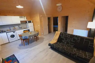Image de Chalet avec terrasse et jardin à 5mn du village, proche lac et stations de ski