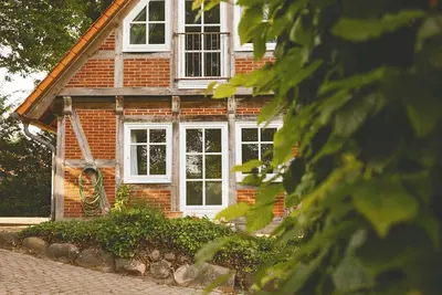Image de Half-timbered vacation home in a beautiful location on the Lüneburg Heath
