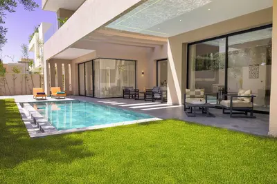 Image de Villa d’exception à Marrakech, 10min du centre, piscine chauffée, Golf