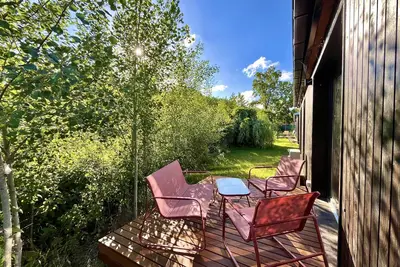 Image de Lovely and modern house with private garden at lake Grimnitz