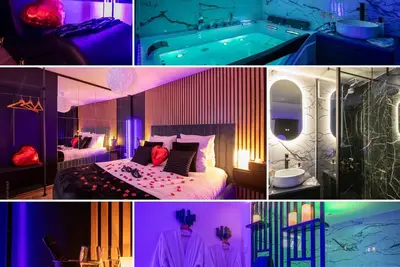 Image de Love Room 91 avec Jacuzzi Privatif Xxl - 30 min de Paris - 18 min aéroport Orly