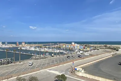 Image de Studio vacances Le Barcarès, vue port, terrasse, parking
