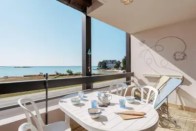 Image de Studio cabine à Carnac - Vue mer - Animaux acceptés