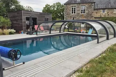 Image de Gite de la Planchette avec piscine chauffée