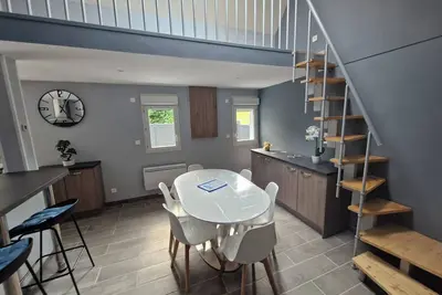Image de Maison 3★, Les 4 As, cadre d'exception à 800 m de la mer, 6 personnes.