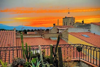 Image de Appartement 'Vue Canigou' avec vue sur montagne, terrasse privée