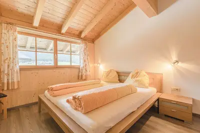 Image de Appartement \"Fichte\" avec vue sur les montagnes, terrasse partagée et Wi-Fi
