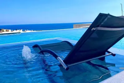 Image de Dream villa on a hillside with sea views and pool