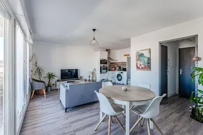 Image de Appartement 4 pers, proche océan avec piscine et animaux admis