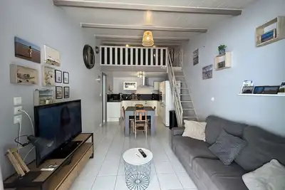 Image de Maison bord de mer avec terrasse et parking Ă Saint-Hilaire-de-Riez