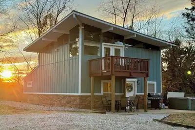 Image de Balcony-Bbq-Firepit-Hot tub-King-Full kitchen-Tv