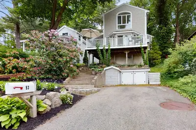 Image de River view home w/ deck, river access, near beaches and train