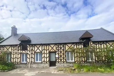 Image de Cottage De Vittefleur entièrement rénové, salon 50 m2, grand jardin clos, 3 épis