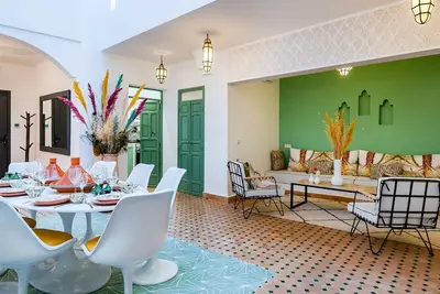 Image de Maison de vacances Ă Marrakech avec 4 chambres Ă coucher, 8 couchages