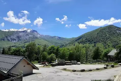Image de Ferienwohnung 9 Personen, Aussicht Aiguille d'Arves
